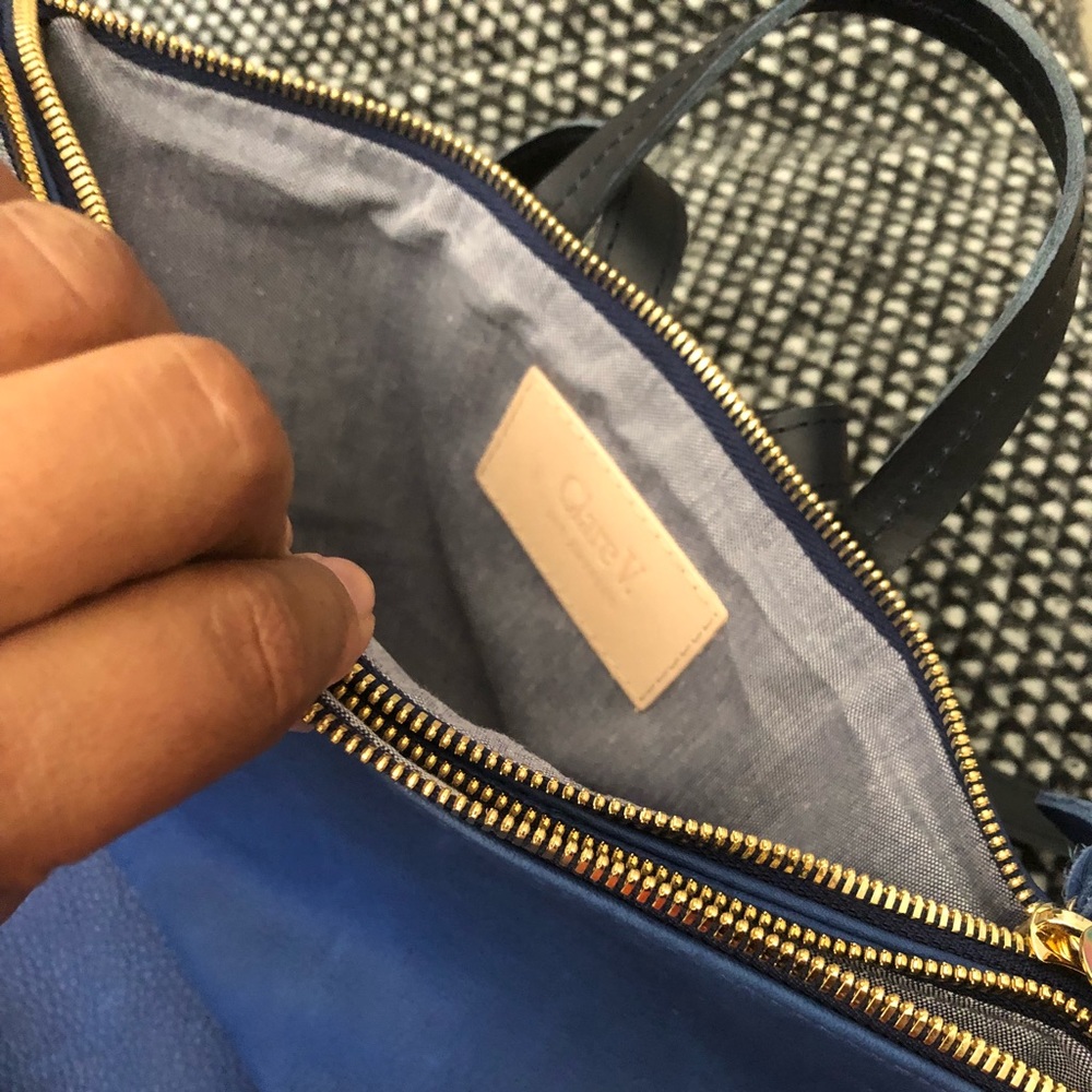 Agnes backpack Cobalt - Clare V. - Picture 4 of 4